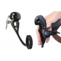 Crane Bell ENe SBR Fahrradklingel neoblack Rennrad Gravelbike Drop Bar Mount