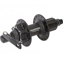 Shimano Hinterradnabe FHM525 36 Loch Schnellspanner 8-9-10-fach 6Loch schwarz