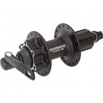 Shimano Hinterradnabe FHM525 32 Loch Schnellspanner 8-9-10-fach 6Loch schwarz