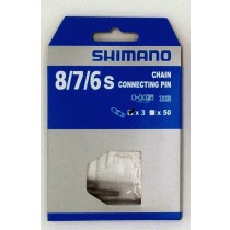 Shimano Kettennietstift6s7s8sfach Ketten Chain connecting pin 3er Set Y-04598010