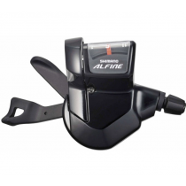 Shimano Schalthebel Alfine 11-Gang SL-S700 schwarz Ganganzeige inkl Zug + Hülle