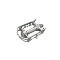 MKS Pedale Prime Sylvan Road Fahrradpedale Premium silber poliert Touring City Road