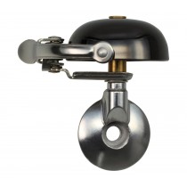 Crane Bell Co. Suzu Mini Klingel Glocke Retro neo-black Ahead Cap Mount
