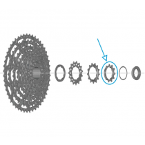 Shimano Ersatzteil Zahnkranz Ritzel CS-LG600-11fach 11T 11 Zähne Linkglide Cues