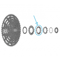 Shimano Ersatzteil Zahnkranz Ritzel CS-LG600-11fach 13T 13 Zähne Linkglide Cues