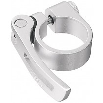 Sattelklemmschelle Schnellspanner QuickRelease silber 31.8mm Point Tranz-X