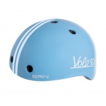 Kinderhelm Fahrradhelm Skatehelm Helm BRN Vola50 Retrohelm blau XS 48-50cm