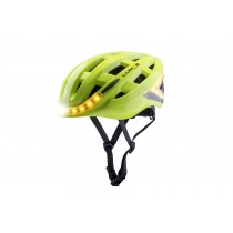 Lumos Fahrradhelm LED Helm Blinker Bremslicht Licht Remote grün electric lime