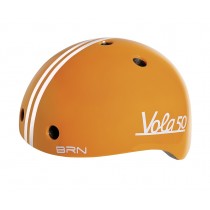 Kinderhelm Fahrradhelm Skatehelm Helm BRN Vola50 Retrohelm orange XS 48-50cm