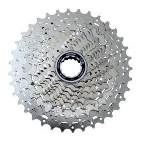 Shimano Kassette CS-HG50 10-fach 11-36T Zähne für HG-X Kette silber I-CSHG5010136