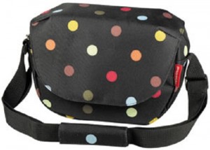 Rixen&Kaul Klickfix Funbag Dots Lenkertasche 4L ohne Lenkeradapter gepunktet