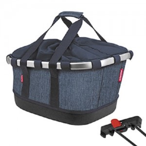Klickfix Reisenthel Bikebasket GT Racktime Fahrradkorb Einkaufskorb SnapIT twist blue