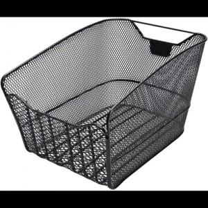 Rixen&Kaul Klickfix Citymax Korb Festmontage max 10kg schwarz mit Befestigungsset