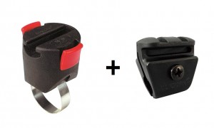 Rixen&Kaul Klickfix Miniadapter Seilschlosshalter Spiralschlosshalter schnell einfach