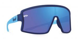 Gloryfy Sonnenbrille G21 blue unbreakable 135mm blau verspiegelt Radfahrbrille