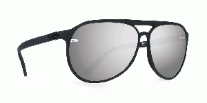 Gloryfy Sonnenbrille Gi3 Navigator Tribute to Falco Size M schwarz silber verspiegelt