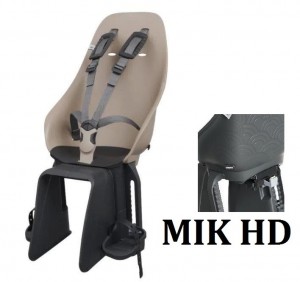 Urban Iki Ta-Ke Fahrradkindersitz nur MIK HD Klicksystem Inaho Beige Schwarz