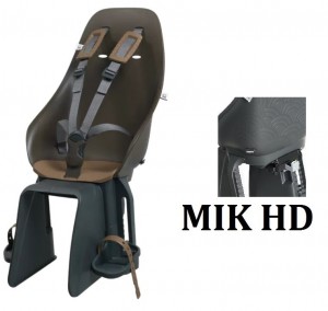 Urban Iki Ta-Ke Fahrradkindersitz nur MIK HD Klicksystem Koge Brown Kurumi Braun