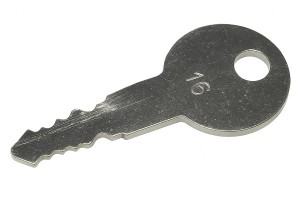 XLC VCX25 Ersatzschlüssel Fahrradträger Azura Xtra & Almada Nr. 16 3 Schlüssel-Set
