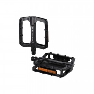 XLC Fahrradpedale Flat Pedal PD-M29 schwarz 9/16" schwarz trittfeste Pins