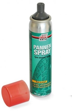(1L=172 €) TIPTOP Pannenspray SV DV Ventile für Schlauch & Tubeless Reifen 75ml