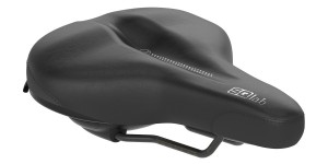 SQLab Sattel 621 Ergolux active 2.0 18cm ergonomischer Fahrradsattel schwarz