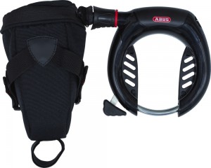 Abus Set XPlus Rahmenschloss 5955 NR BK Einsteckkette 6KS/85cm Tasche ST5950