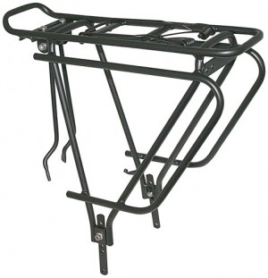 Standwell Fahrradgepäckträger extra Taschenstreben 26-28 Zoll schwarz CA-339