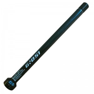 Ghost Steckachse Thru Axle 148x12 mm 1.0 Steigung 15mm Gewinde schwarz konisch