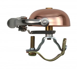 Crane Bell Co. Suzu Mini Klingel Glocke Retro kupfer copper Steel Band Mount