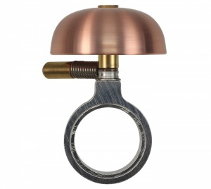 Crane Bell Co Mini Karen Fahrradklingel kupfer gebürstet brushed copper Headset Spacer