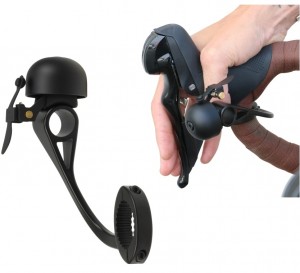 Crane Bell ENe SBR Fahrradklingel  allblack schwarz Rennrad Gravel Drop Bar Mount