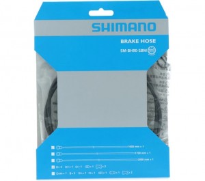 Shimano Bremsleitung XTR Banjo gerade SM-BH90-SBM 1000mm komplett schwarz