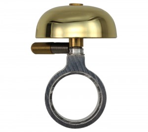 Crane Bell Co. Karen Mini Klingel Glocke Retro gold messing Headset Spacer