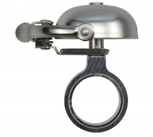 Crane Bell Co. Suzu Mini Klingel Glocke Retro silber matt Headset Spacer