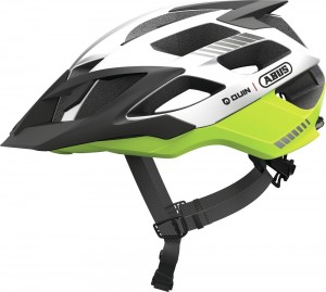 Abus Fahrradhelm Moventor QUIN neon yellow Größe M 52-57 cm Crash-Erkennung