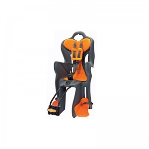 Bellelli B-ONE Kindersitz Montage an Rahmen bis 22 kg grau orange