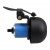 Crane Bell Fahrradklingel ENE Edge Barend Lenkerendkappenklingel All black schwarz